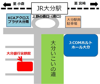 開催場所地図